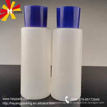 120ml HDPE soft plastic squeeze bottle with inner plug